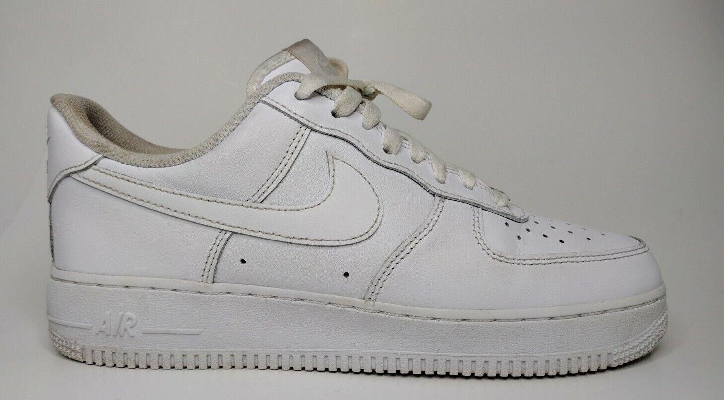 Nike Air Force 1 Low Triple White 315115-112 Shoe… - image 3