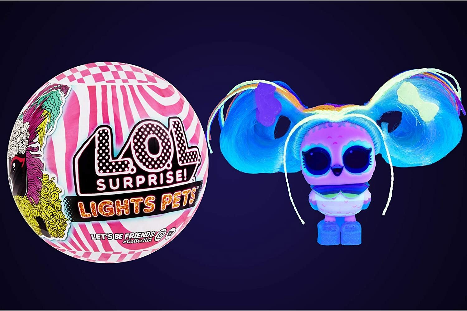 LOL Surprise Lights Pets con 9 sorprese accessori giochi MGA L.O.L.