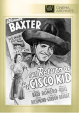 The Return of the Cisco Kid (DVD, 1939) New