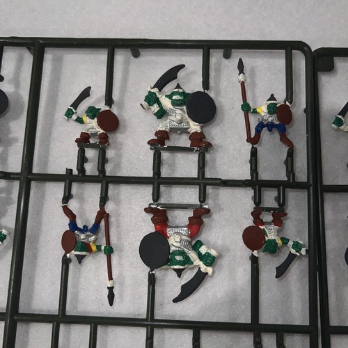 Battle Masters 1992 Milton Bradley / GW Goblins Einheit bemalt 30 Miniaturen Anguss - Bild 7 von 9