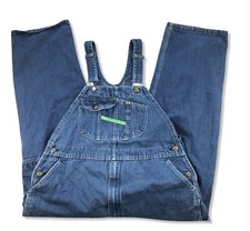 Key Imperial Denim Overalls Mens 42x29 Blue Jeans Bibs