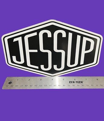  Jessup Griptape Company Logo Sticker / Decal: 8 X 5 