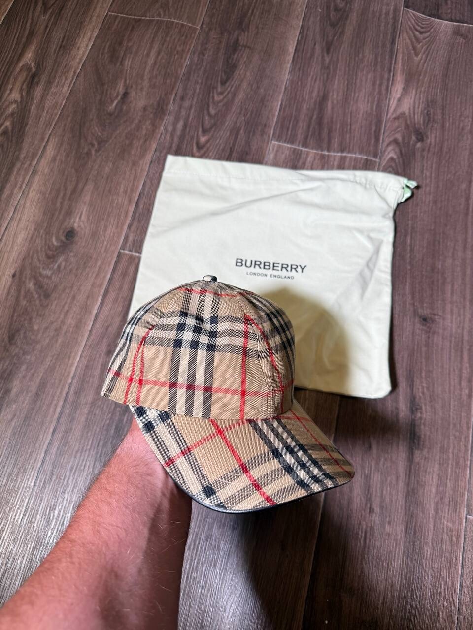 Burberry Classic Monogram Multicolor Baseball Cap - image 2
