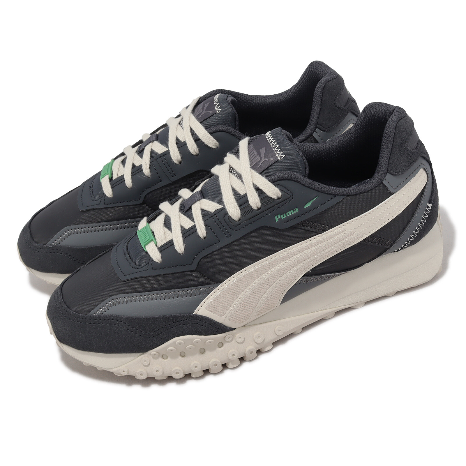 Puma Blktop Rider Neo Vintage Прохладный темно-серый Альпийский зимний мужской повседневный костюм 393151-03