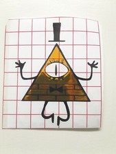 Bill Cipher Gravity Falls Sticker Vinyl Decal Windows Laptops Waterproof!