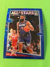 Optic 2021 Blue Pulsar Prizm All stars James Harden Nets NM/M