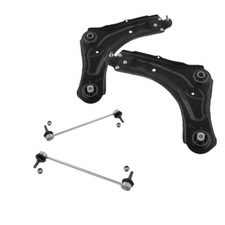 For Renault Scenic Mk3 2009-2016 Front Lower Wishbones Arms and Drop Links Pair