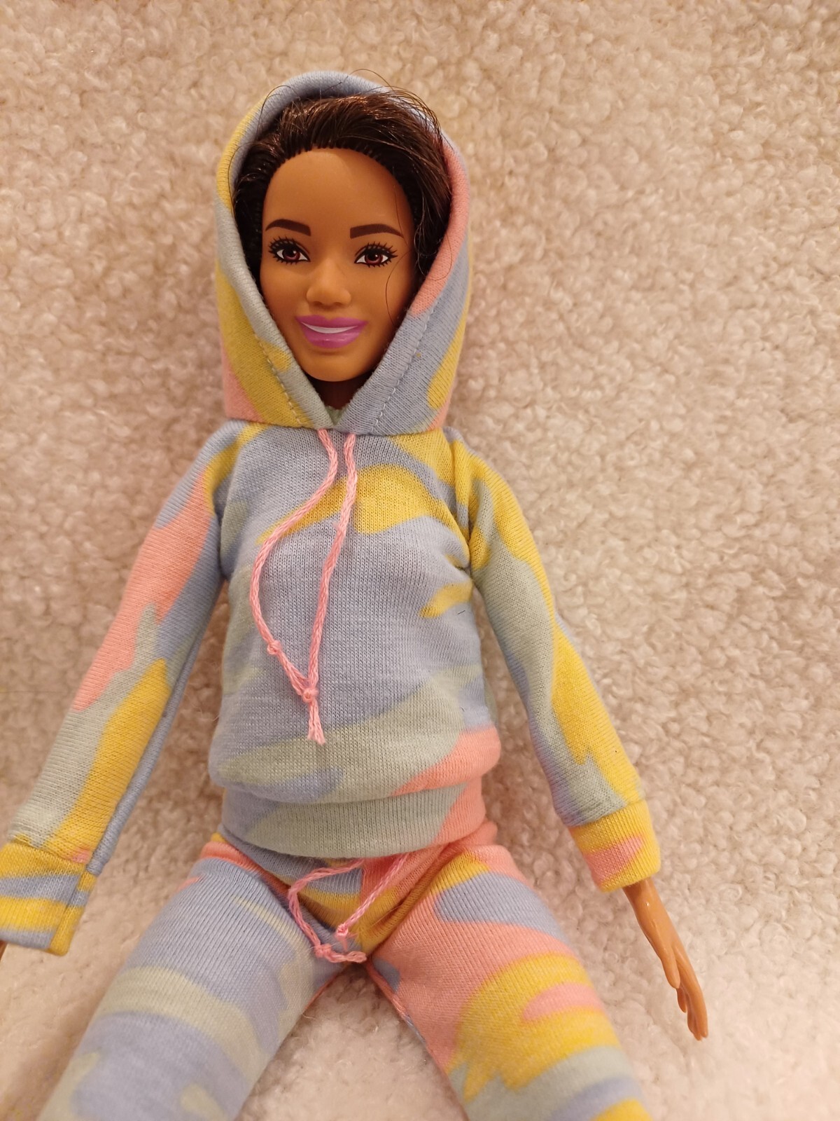 Barbie Doll Clothes Hooded Track suit eBay