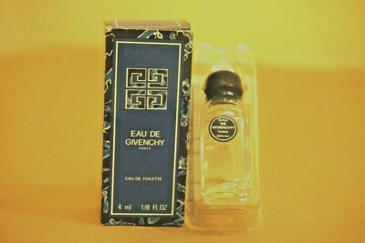 Eau de Givenchy Eau de Toilette Splash Miniature 4 ml  1/8 oz for Women Vintage