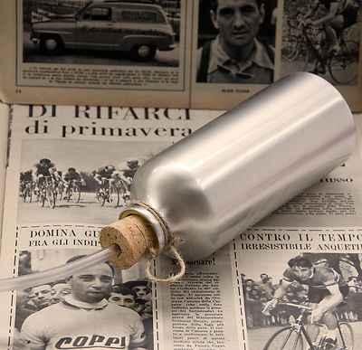 Bouteille d''eau en aluminium pour vélo VINTAGE EROICA 6 OTTOBRE 2019