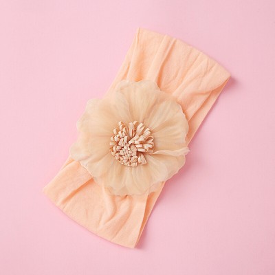 5 Fasce Per Capelli Fiorellini Morbide - Per Neonatine E Bambine - Foto 8