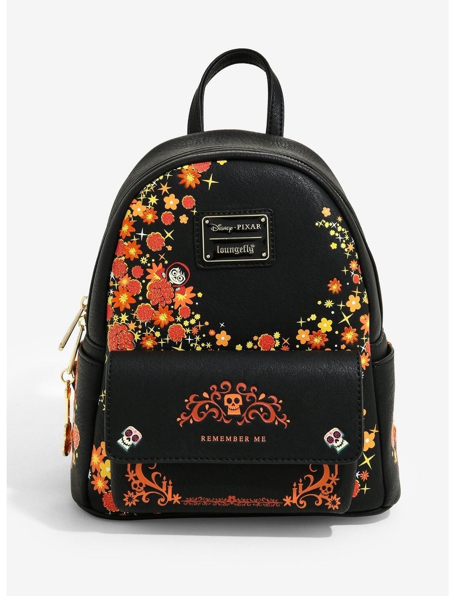NEW Loungefly Disney Pixar Coco Remember Me Mini Backpack NEW Loungefly Disney Pixar Coco Remember Me Mini Backpack
