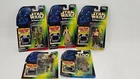 Lot Of 7 Star Wars - Power of the Force Action Figure Freeze Frame