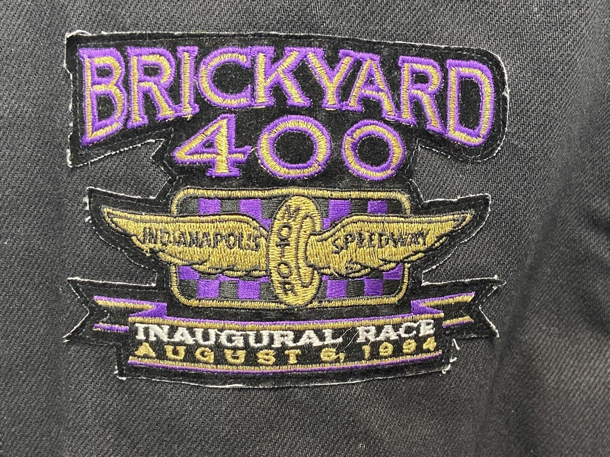 Vintage 1994 JH Designs Inaugural Brickyard 400 Leather Vintage 1994 JH Designs Inaugural Brickyard 400 Leather