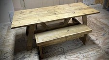 BEAUTIFUL BESPOKE DINING / KITCHEN TABLE STORMWOOD INTERIORS LTD (M)