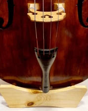 Double Bass Stand Kit DIY  Solid Wood, No Tools Needed – FREE Shipping