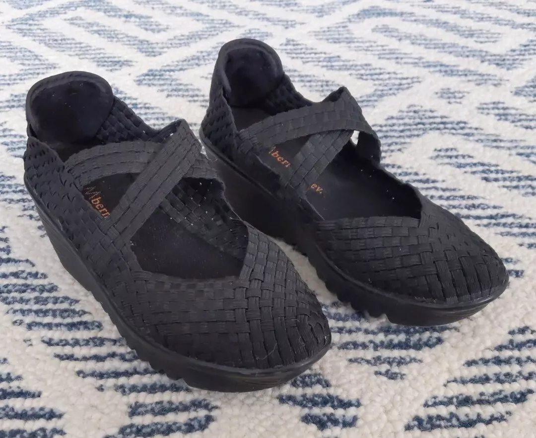 Bernie mev hotsell drake woven wedge