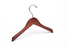 Baby Light Walnut Top Wooden Hangers, Box of 50 SALE 