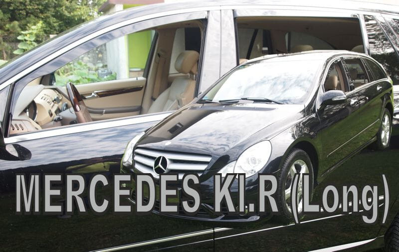Déflecteurs d'air HEKO aérodynamiques anti-bruit pour Mercedes R W251 2005-2013