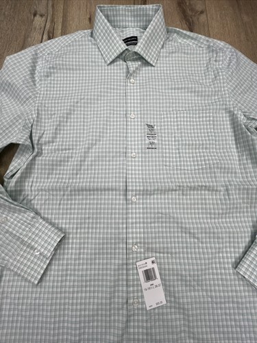 Van Heusen Ultra Wrinkle Free Regular Fit Mens Dress Shirt Size 16-16 1/2 - Picture 2 of 13