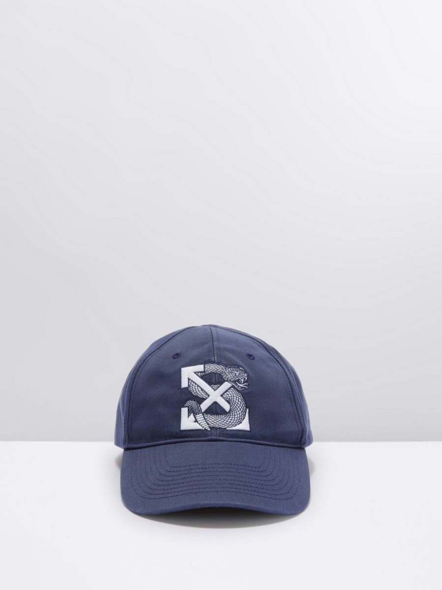 Off-White x Sal Barbier Arrow Snake embroidered baseball cap  display picture 1