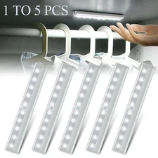 Wireless Motion Sensor Under Cabinet Closet LED Light Kitchen Counter Night Lamp