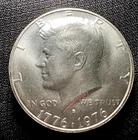 1976 S-40% Silver Kennedy Half Dollar-Gem BU-AWESOME!-(250 Year Anniversary)