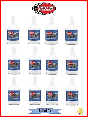 Red Line 15W50 Motor Oil - Quart  ACEA A3/B3/B4 / API SN/SM/SL Set of 12 11504