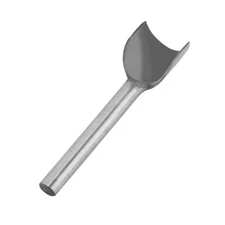 Leather Punch Craft Cutter Tool Strap Belt Wallet End Half Round DIY Set(25mm)♡