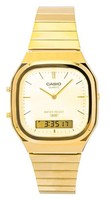 Casio Vintage Quarz LäSsig AQ-240EG-9A SpritzwassergeschüTzte Unisex-Uhr