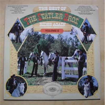 STATLER BROTHERS BEST OF VOLUME 11 - RIDES AGAIN LP 1979 COMPILATION USA