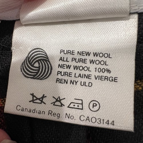 Vintage Jaeger Wool Pleated Midi Skirt Size 10 Plaid Tartan Side Button UK Made - Picture 9 of 10