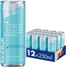 Red Bull Winter Iced Vanilla Berry Edition, 12 x 250 ml - Free Delivery