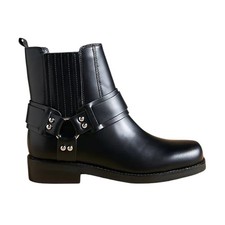 Marc Fisher LTD. Mizzie Moto Black Boots - Sz 9.5M
