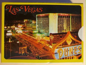 Vintage Las Vegas Souvenir Deck of Playing Cards