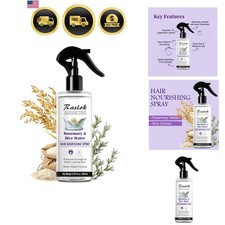 Nature Science Rosemary Rice Water Hair Spray Made with 100 Natural Extr...