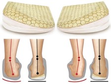 Corrective Insoles for Supination  Over-Pronation, Orthotics Medial  Latera...