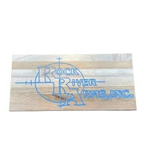Rock River Arms, Inc Wooden Cutting Board Handmade 12” x 5 3/4” Brand New