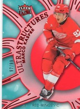 Marco Kasper  2025 Fleer Ultra Ultra RED STRUCTURES 97/99 #SR 22of25