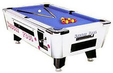 6 Great American Kiddie Pool Coin-Op Billiard...