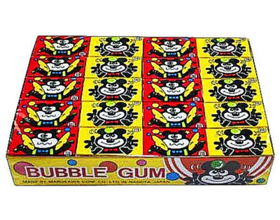 Marukawa Bear Fusen Bubble Gum ( 60 ) pcs.