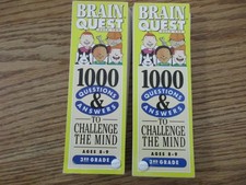 Brain Quest 3rd Grade set-1500 Questions  Answers to Challenge the Mind