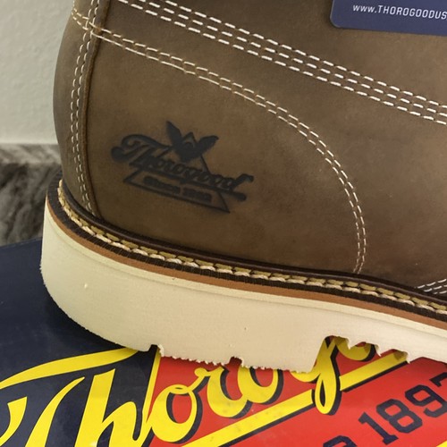 Thorogood 8" American Heritage MOC Steel Toe Boot [804-4378] MADE IN USA - Afbeelding 4 van 10