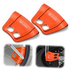 Rim Protectors for Tire Changing, Wheel Rim Guard Kit Motorcycle, 2 Orange