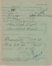 233-prigioniero guerra 8.9.43-Maridepo/Maridiport-Napoli-catturato Tunisi 9-5-43