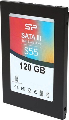 Silicon Power Slim S55 2.5'' 120GB SATA III TLC Internal (SSD) SP120GBSS3S55S25