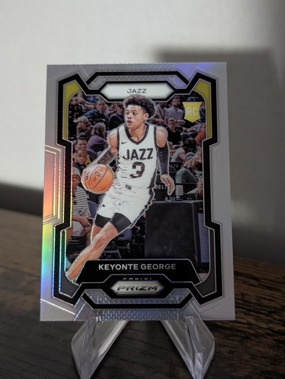 2023-24 Panini Prizm Keyonte George Silver Prizm RC #127