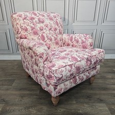 Vintage Style Snowdrop Armchair Sofa.com Floral Upholstered Country House Chair