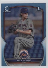 2023 Bowman Draft Chrome Sky Blue Refractor Kade Morris #BDC-86 00ht