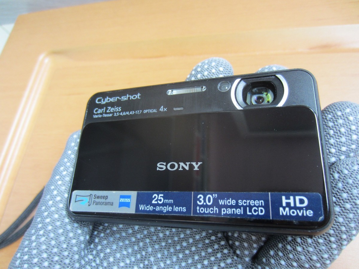Sony Cyber-Shot DSC-T110 16.1Mp Digital Camera+Memory card Black